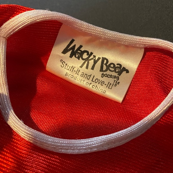 Wacky Bear Factory Basketball Uniform Outfit Teddy Bear Clothes Sneakers Shorts - Picture 5 of 5